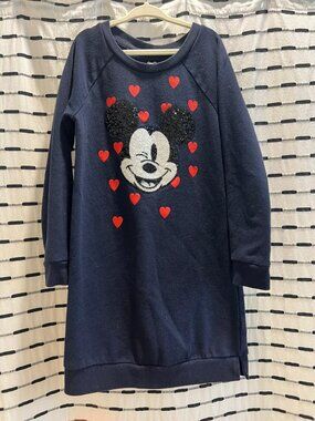 Sequin Kids Disney Mickey Sweater Dress